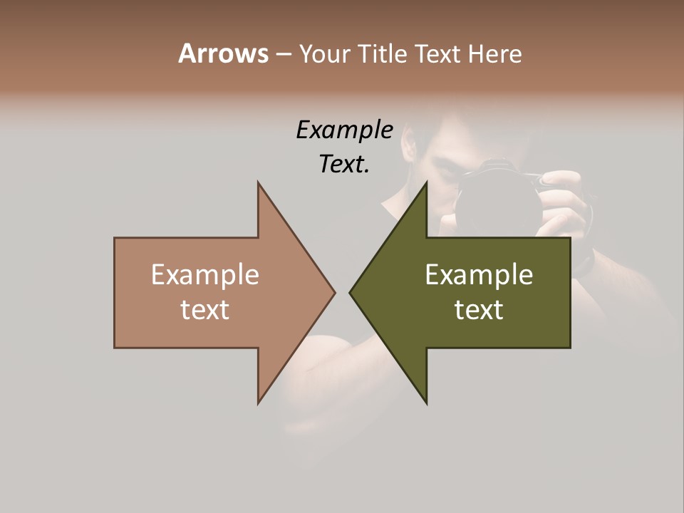 Black Studio Watch PowerPoint Template