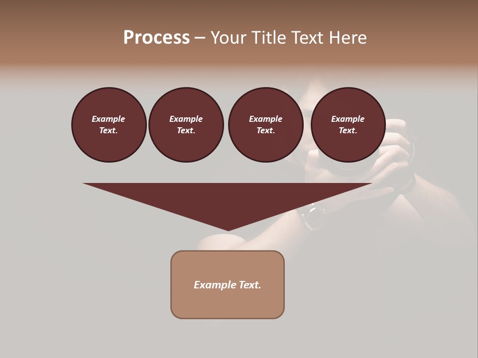 Black Studio Watch PowerPoint Template