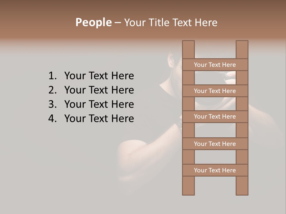 Black Studio Watch PowerPoint Template