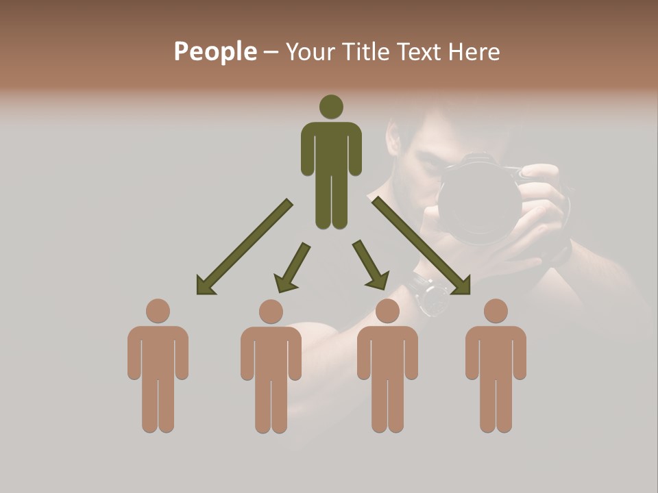 Black Studio Watch PowerPoint Template