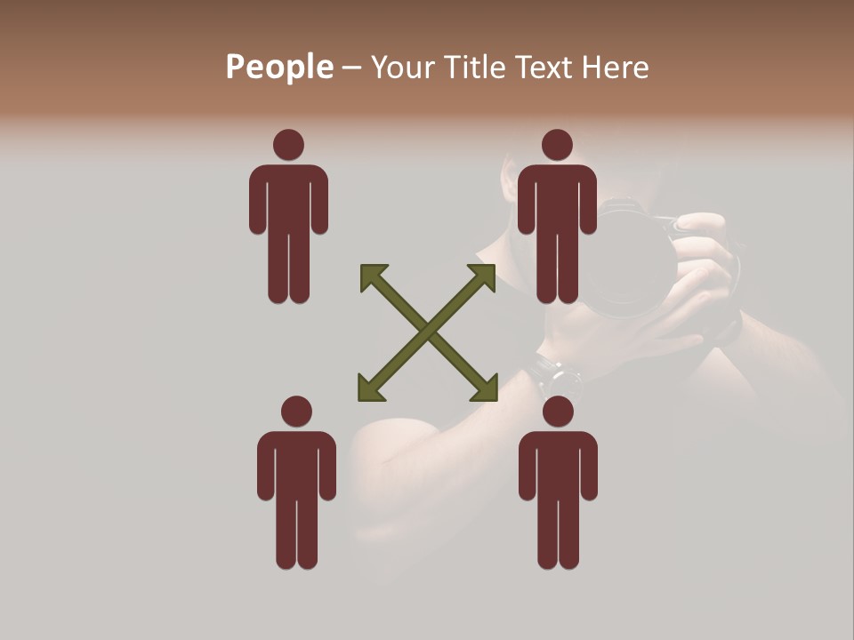 Black Studio Watch PowerPoint Template