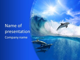 Ocean Wave PowerPoint Template