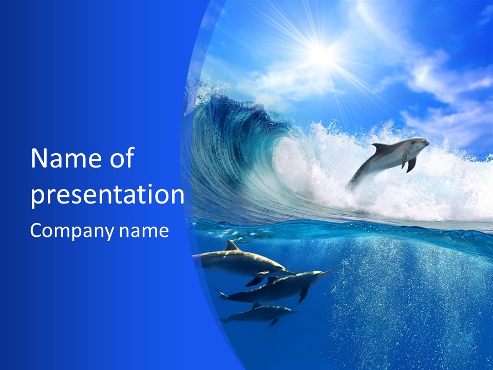 Ocean Wave PowerPoint Template