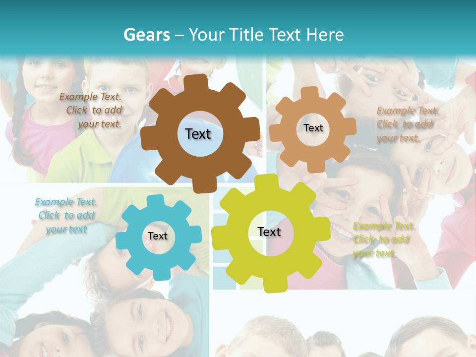 Positive Circle Beginner PowerPoint Template