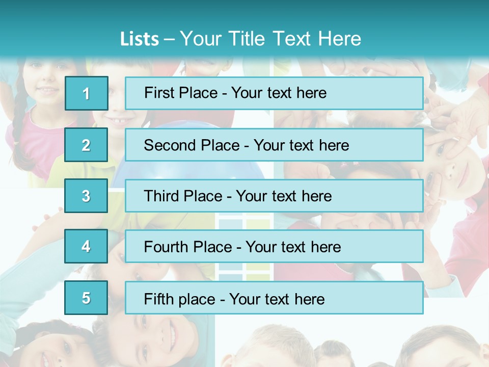 Positive Circle Beginner PowerPoint Template