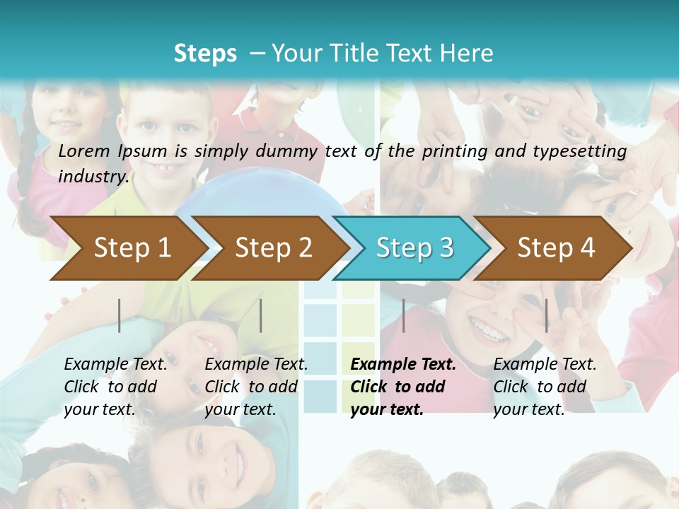 Positive Circle Beginner PowerPoint Template