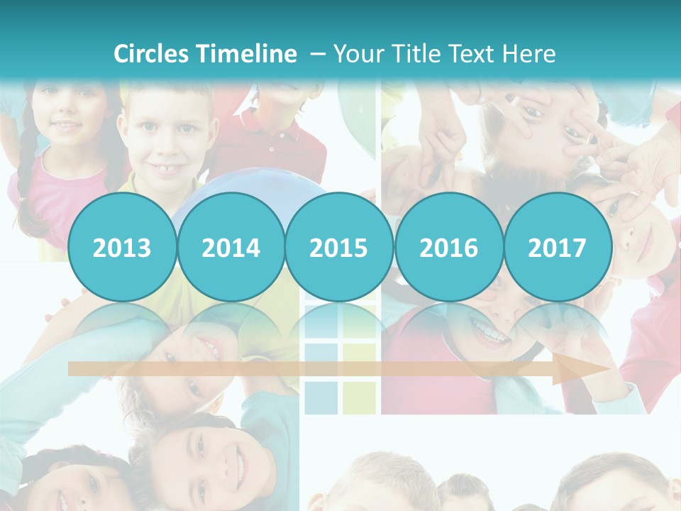 Positive Circle Beginner PowerPoint Template