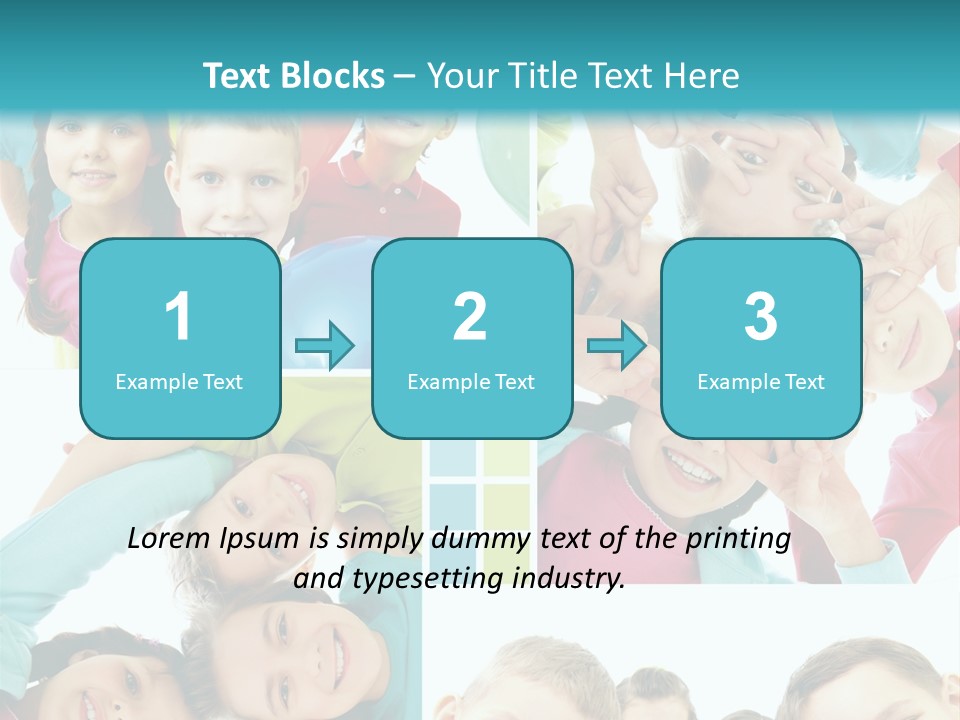 Positive Circle Beginner PowerPoint Template