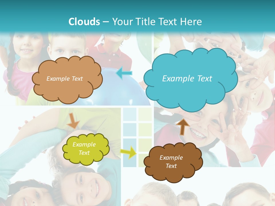 Positive Circle Beginner PowerPoint Template