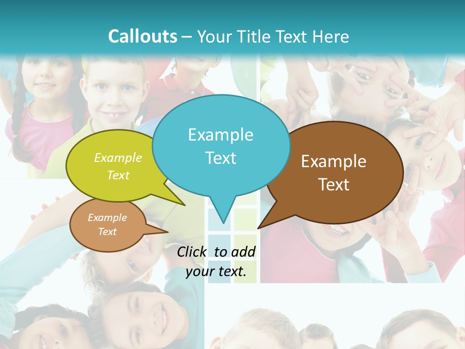 Positive Circle Beginner PowerPoint Template