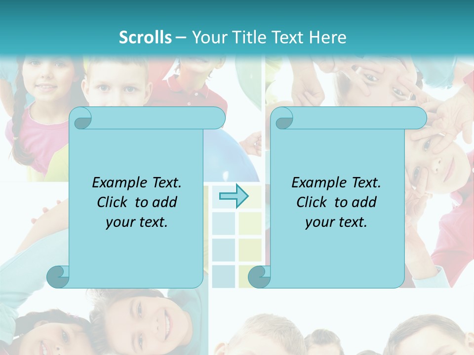 Positive Circle Beginner PowerPoint Template
