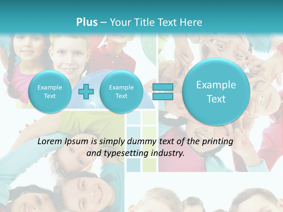 Positive Circle Beginner PowerPoint Template