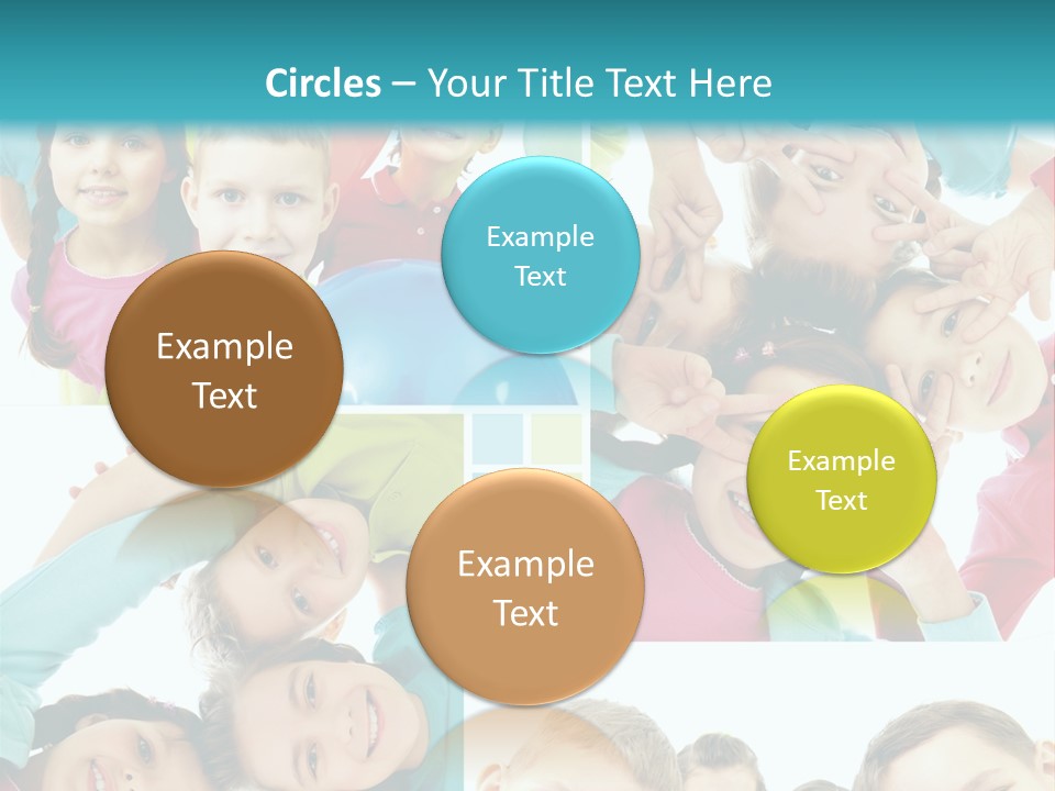 Positive Circle Beginner PowerPoint Template