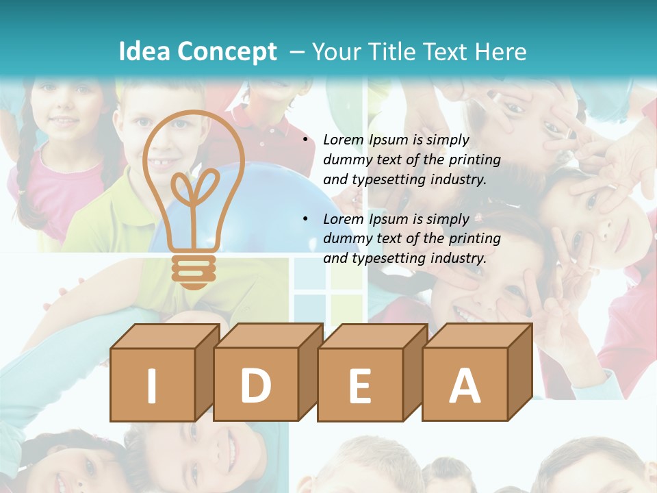 Positive Circle Beginner PowerPoint Template