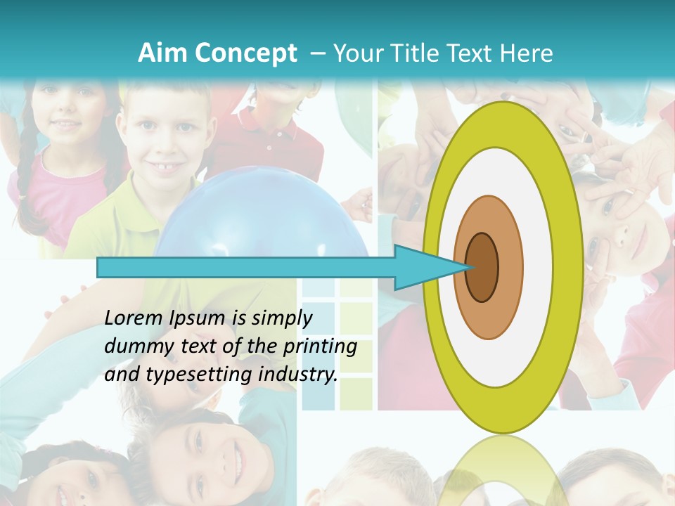 Positive Circle Beginner PowerPoint Template
