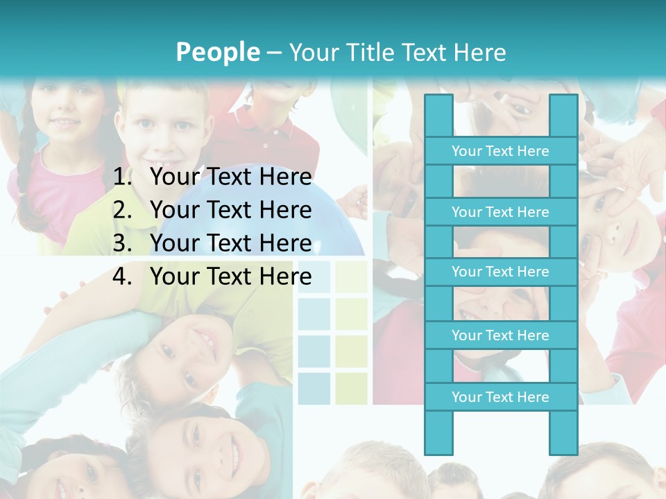 Positive Circle Beginner PowerPoint Template