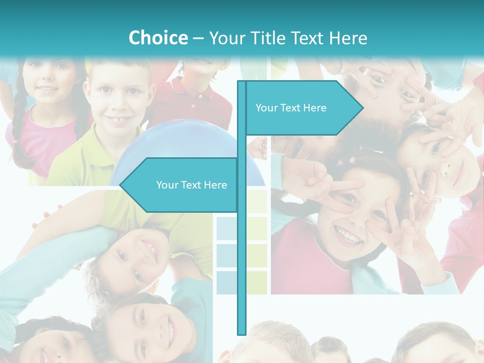 Positive Circle Beginner PowerPoint Template