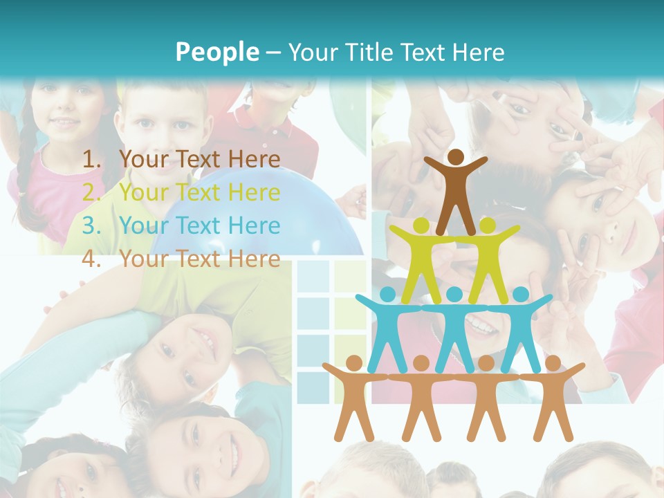 Positive Circle Beginner PowerPoint Template