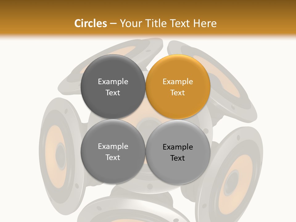 Acoustic Speaker Audio PowerPoint Template