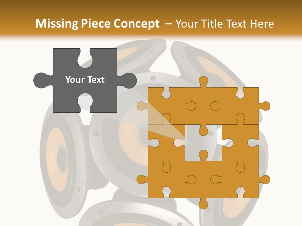 Acoustic Speaker Audio PowerPoint Template