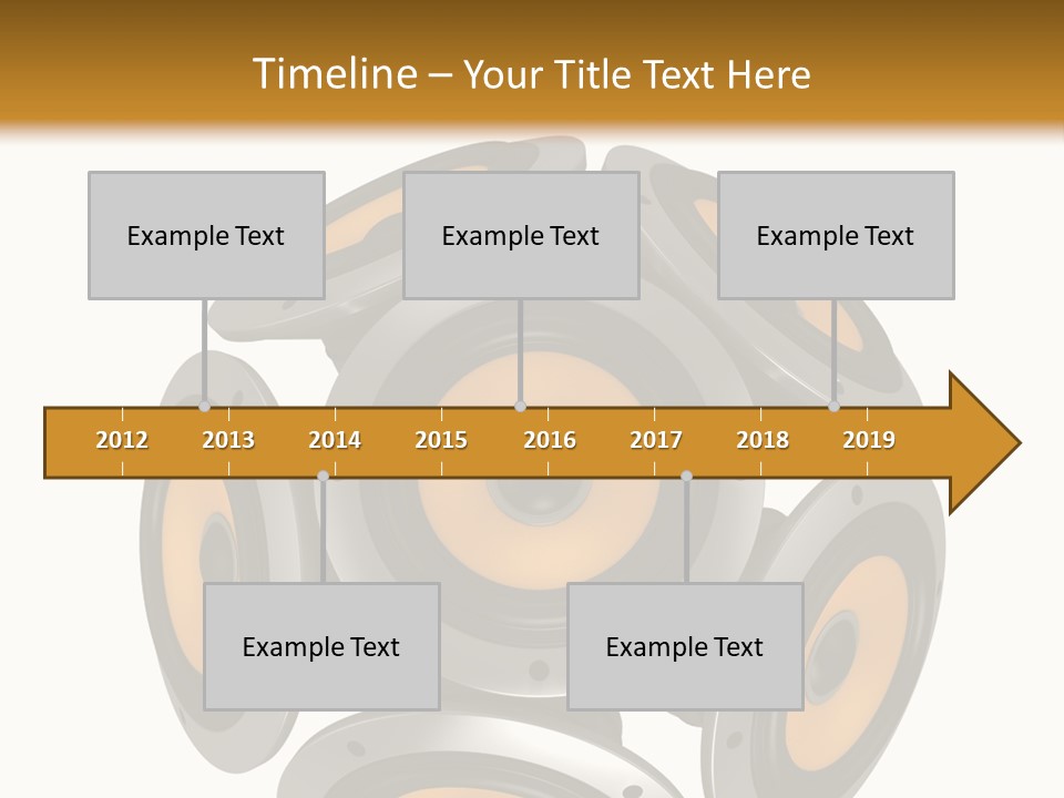 Acoustic Speaker Audio PowerPoint Template