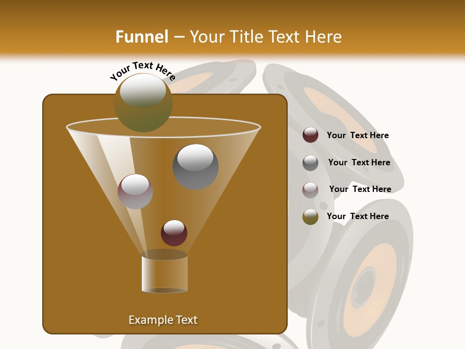 Acoustic Speaker Audio PowerPoint Template