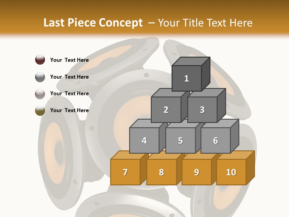 Acoustic Speaker Audio PowerPoint Template