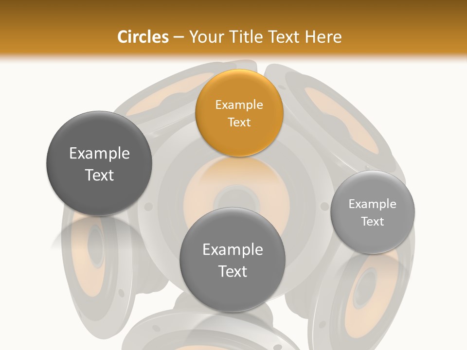 Acoustic Speaker Audio PowerPoint Template