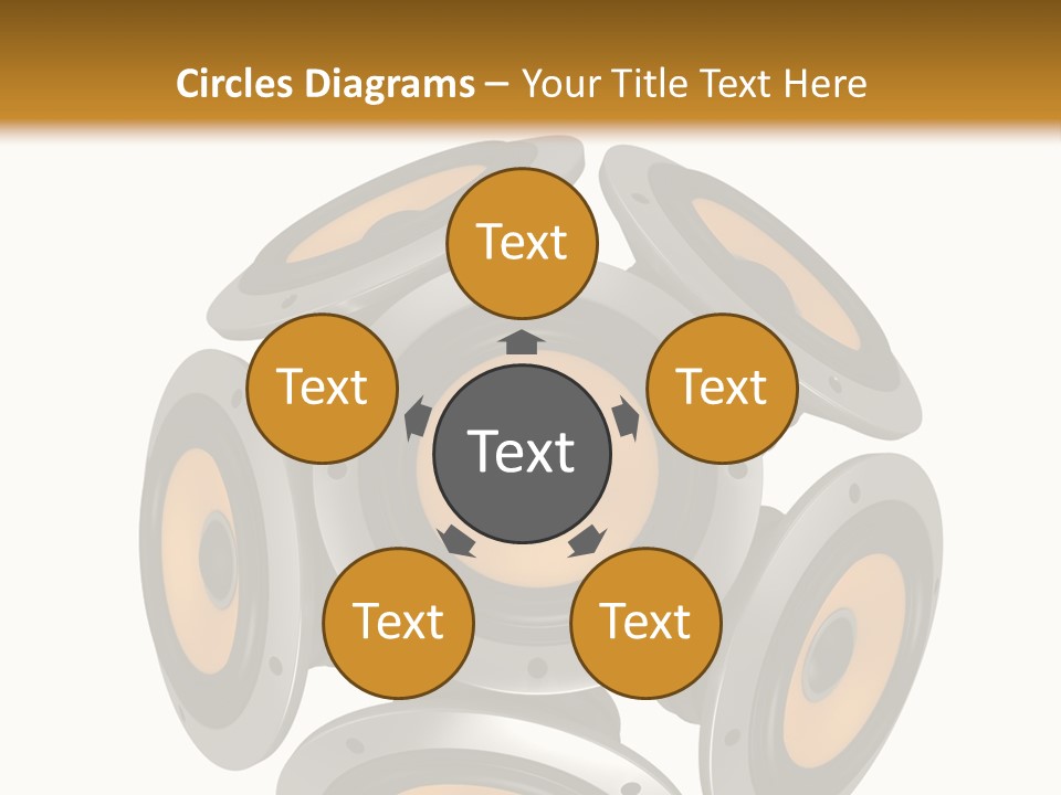 Acoustic Speaker Audio PowerPoint Template