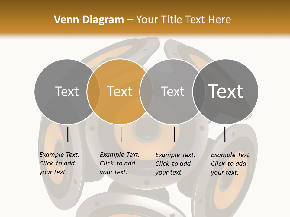 Acoustic Speaker Audio PowerPoint Template