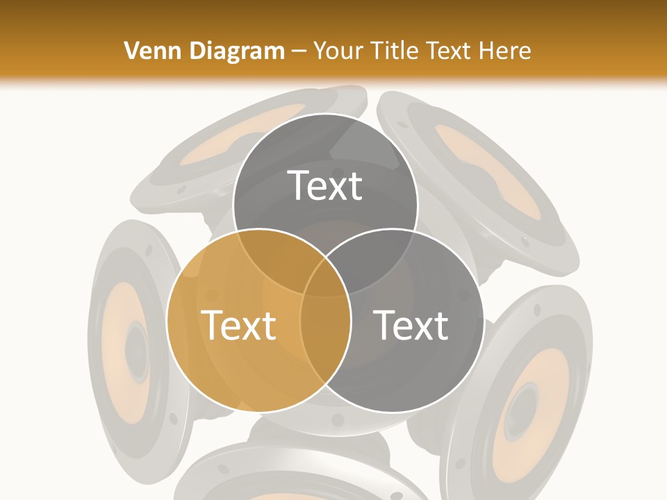 Acoustic Speaker Audio PowerPoint Template