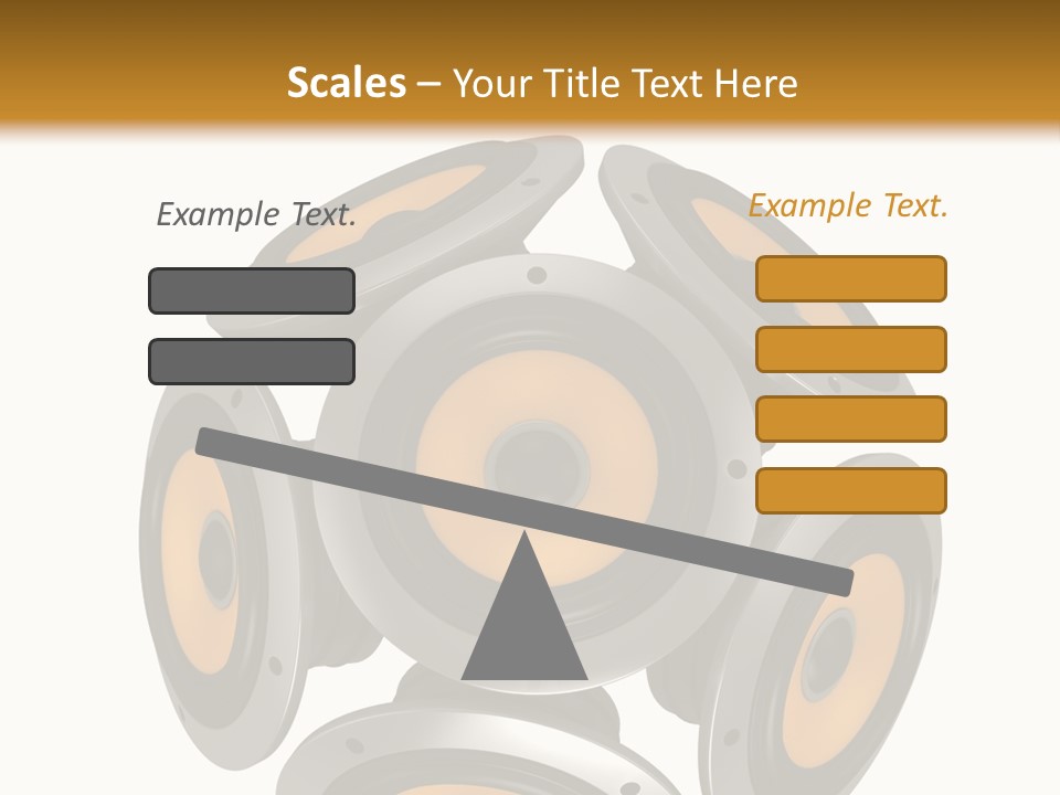 Acoustic Speaker Audio PowerPoint Template
