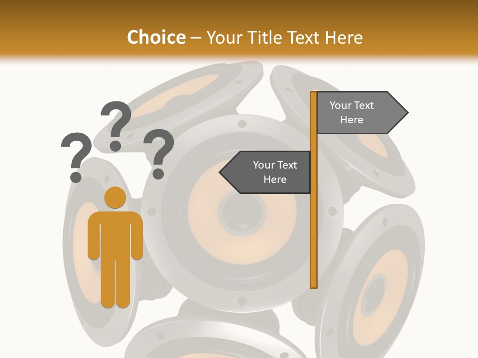 Acoustic Speaker Audio PowerPoint Template