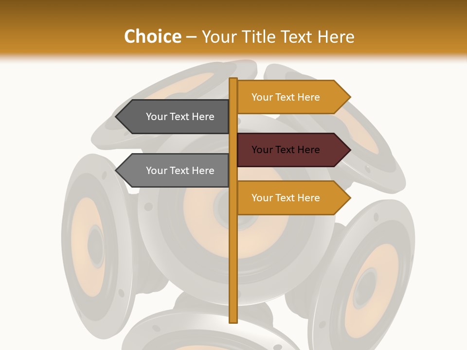 Acoustic Speaker Audio PowerPoint Template