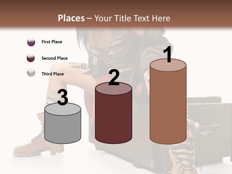 Cool Retro Styled Flag PowerPoint Template