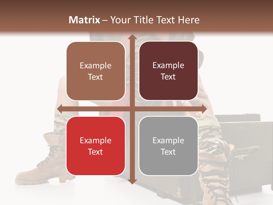 Cool Retro Styled Flag PowerPoint Template