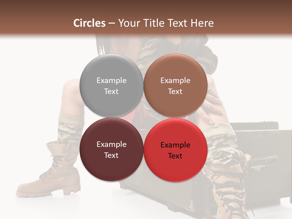 Cool Retro Styled Flag PowerPoint Template