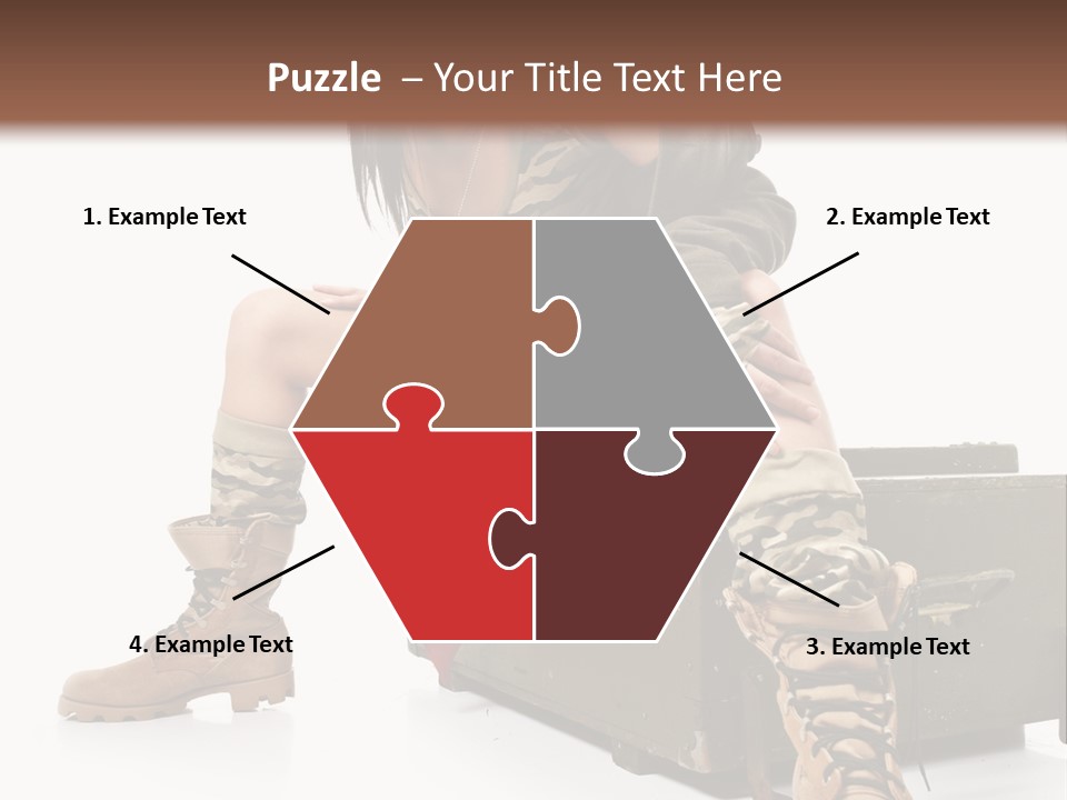 Cool Retro Styled Flag PowerPoint Template