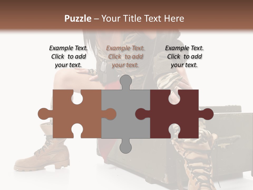 Cool Retro Styled Flag PowerPoint Template