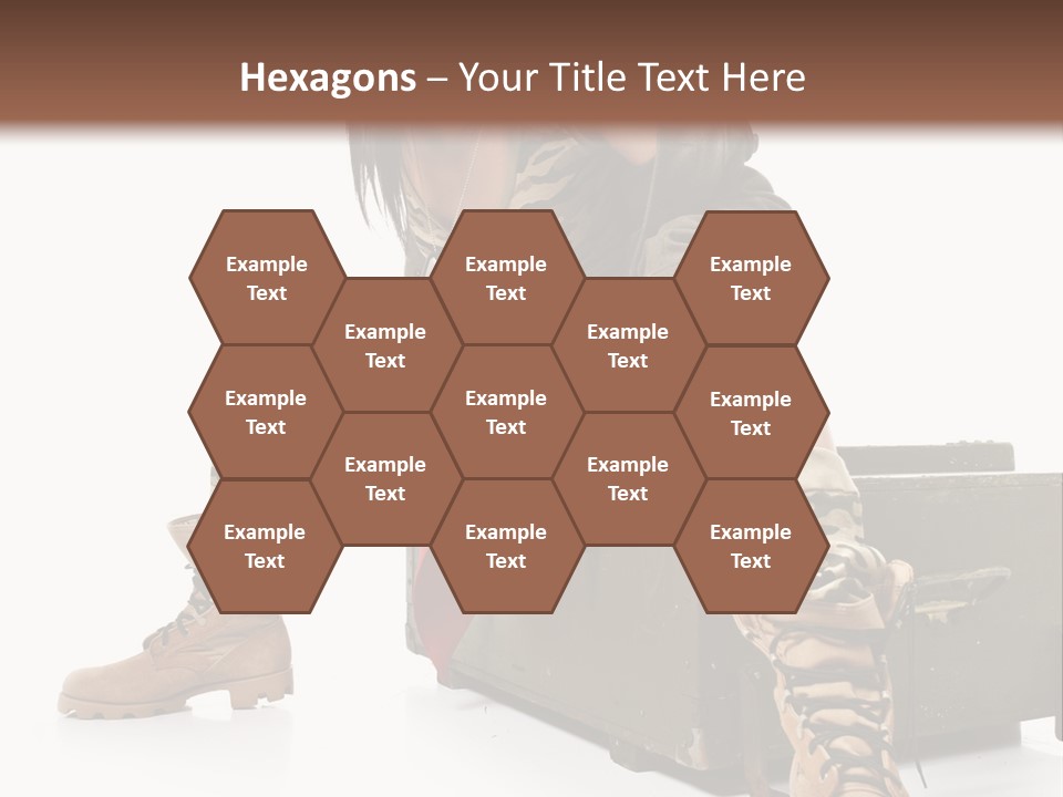 Cool Retro Styled Flag PowerPoint Template