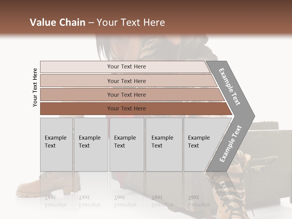 Cool Retro Styled Flag PowerPoint Template
