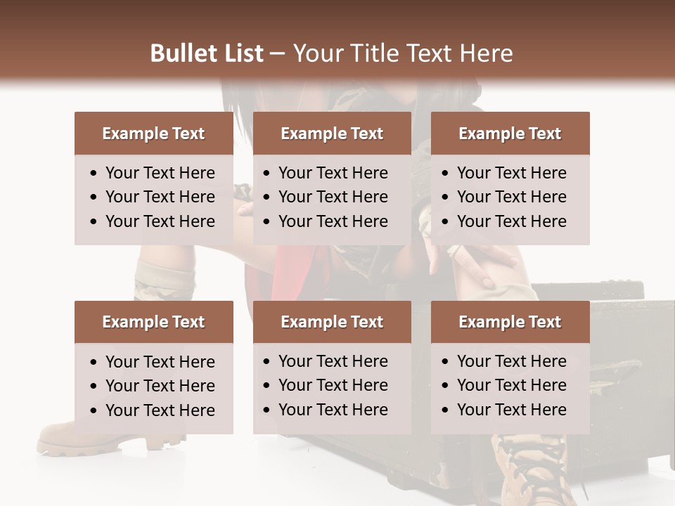 Cool Retro Styled Flag PowerPoint Template