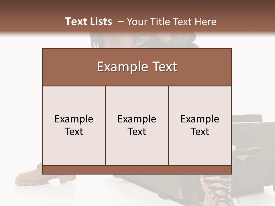 Cool Retro Styled Flag PowerPoint Template