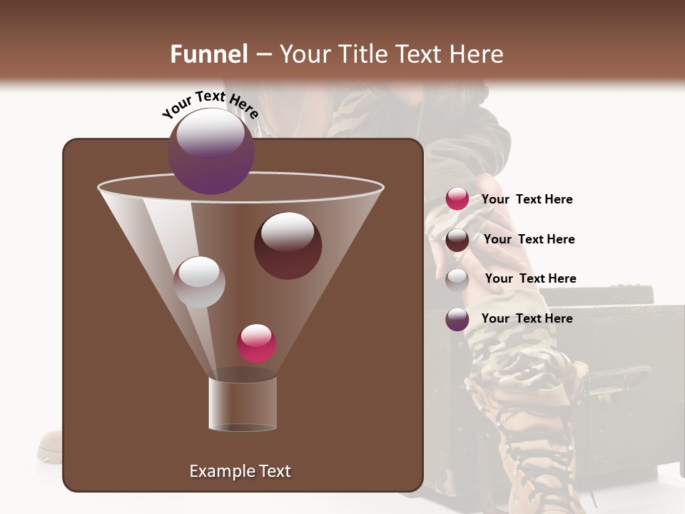 Cool Retro Styled Flag PowerPoint Template