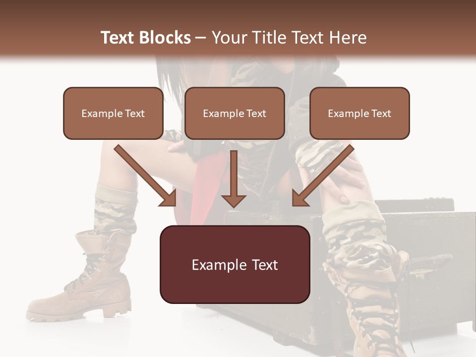 Cool Retro Styled Flag PowerPoint Template