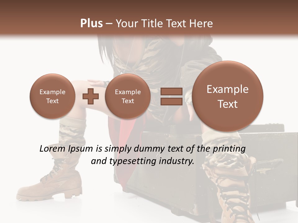 Cool Retro Styled Flag PowerPoint Template