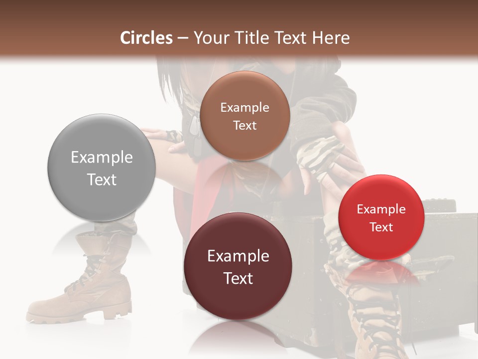 Cool Retro Styled Flag PowerPoint Template