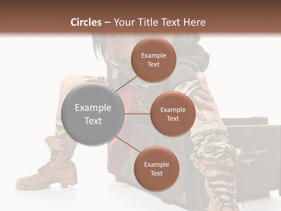 Cool Retro Styled Flag PowerPoint Template