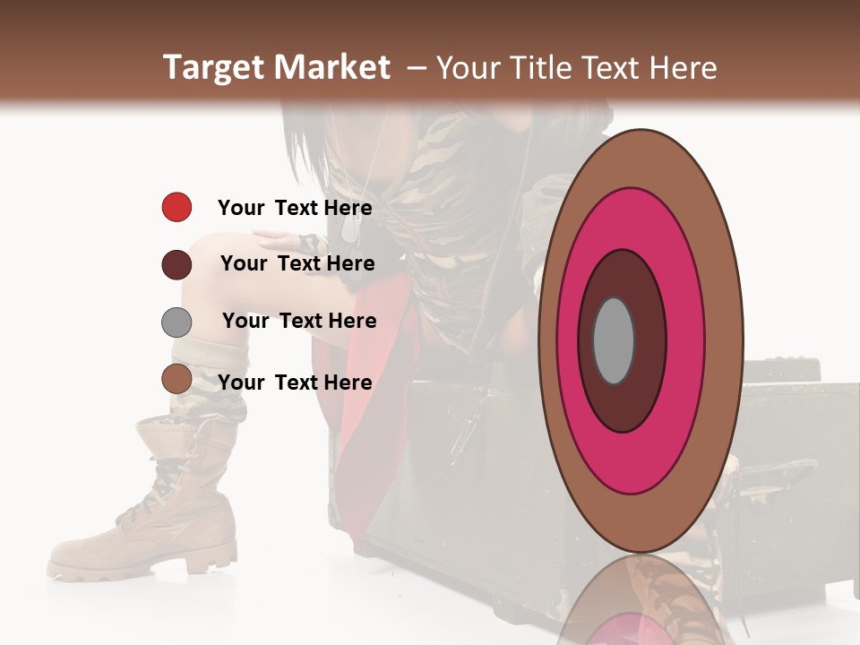 Cool Retro Styled Flag PowerPoint Template