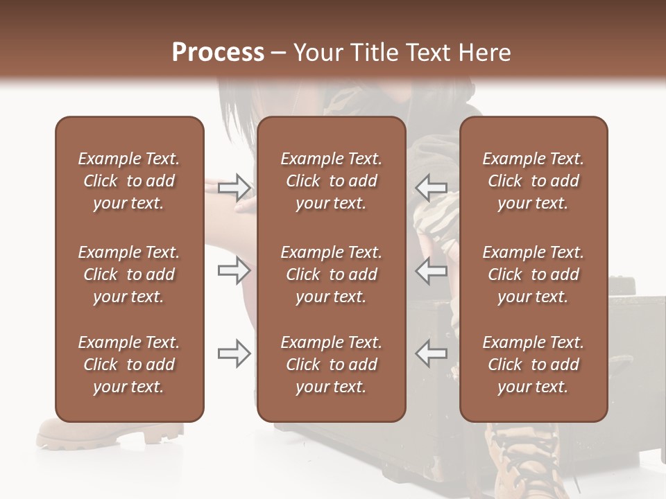 Cool Retro Styled Flag PowerPoint Template